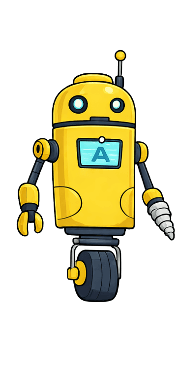 Yellow droid section companion